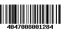 Código de Barras 4047008001284