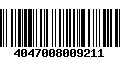 Código de Barras 4047008009211