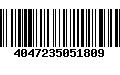 Código de Barras 4047235051809