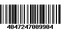 Código de Barras 4047247009904