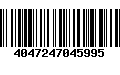 Código de Barras 4047247045995