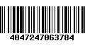 Código de Barras 4047247063784