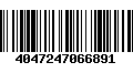 Código de Barras 4047247066891