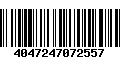 Código de Barras 4047247072557