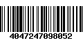 Código de Barras 4047247098052