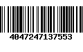 Código de Barras 4047247137553