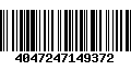 Código de Barras 4047247149372