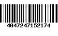 Código de Barras 4047247152174