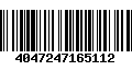 Código de Barras 4047247165112