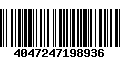 Código de Barras 4047247198936