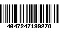 Código de Barras 4047247199278