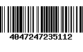 Código de Barras 4047247235112