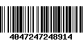 Código de Barras 4047247248914