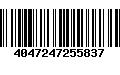 Código de Barras 4047247255837