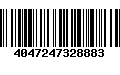 Código de Barras 4047247328883