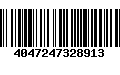 Código de Barras 4047247328913