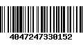 Código de Barras 4047247330152