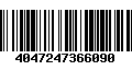 Código de Barras 4047247366090