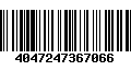 Código de Barras 4047247367066