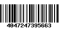 Código de Barras 4047247395663