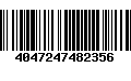 Código de Barras 4047247482356