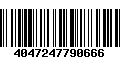 Código de Barras 4047247790666