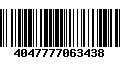 Código de Barras 4047777063438