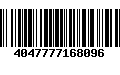 Código de Barras 4047777168096