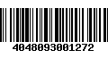 Código de Barras 4048093001272