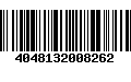 Código de Barras 4048132008262