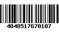 Código de Barras 4048517670107