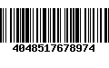 Código de Barras 4048517678974