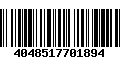 Código de Barras 4048517701894