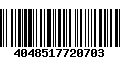 Código de Barras 4048517720703