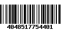 Código de Barras 4048517754401