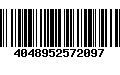 Código de Barras 4048952572097