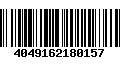 Código de Barras 4049162180157