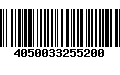 Código de Barras 4050033255200