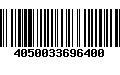 Código de Barras 4050033696400