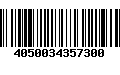 Código de Barras 4050034357300