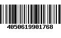 Código de Barras 4050619901768