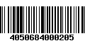 Código de Barras 4050684000205