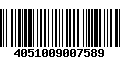 Código de Barras 4051009007589