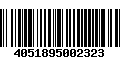 Código de Barras 4051895002323