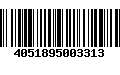 Código de Barras 4051895003313