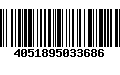 Código de Barras 4051895033686