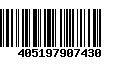 Código de Barras 405197907430