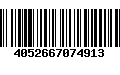 Código de Barras 4052667074913