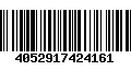 Código de Barras 4052917424161