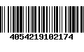 Código de Barras 4054219102174